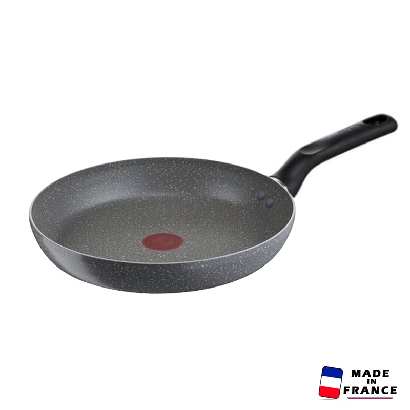 Poêle anti-adhésif TEFAL Natural Cook 30 cm - Gris