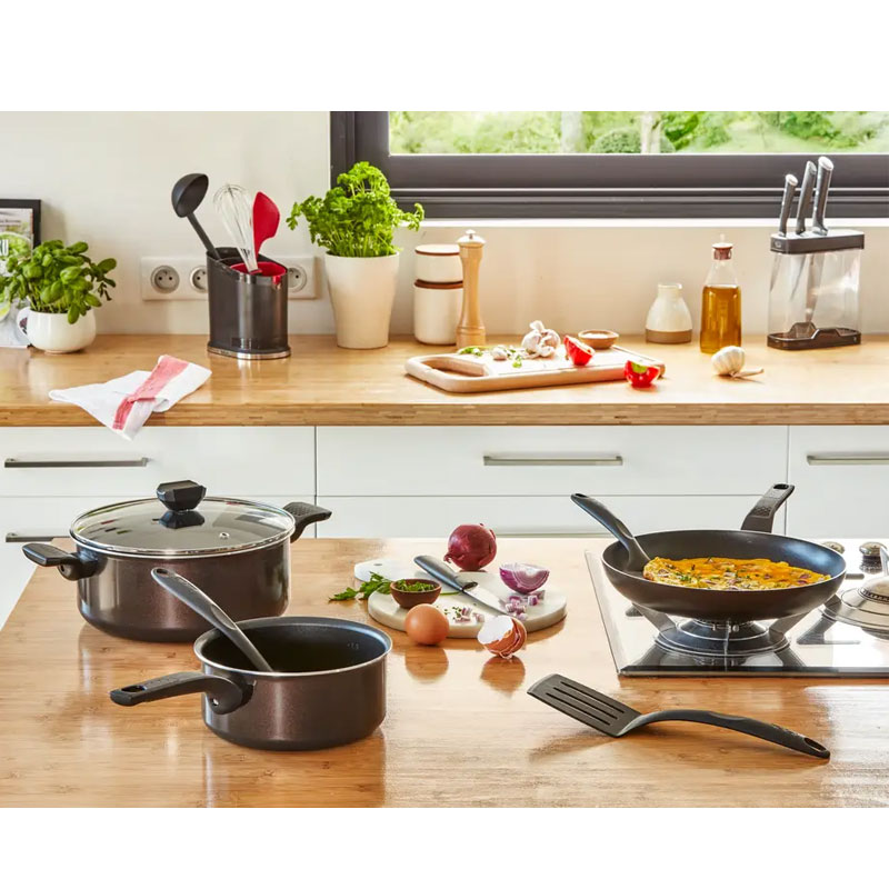 Poêle TEFAL Easy Cook & Clean 30 cm - Noir - Image 4