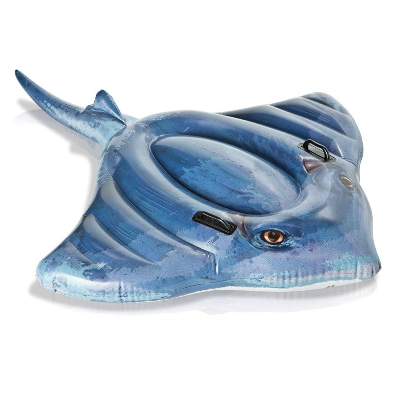 Poisson Raie Manta Gonflable INTEX 57550NP - Bleu