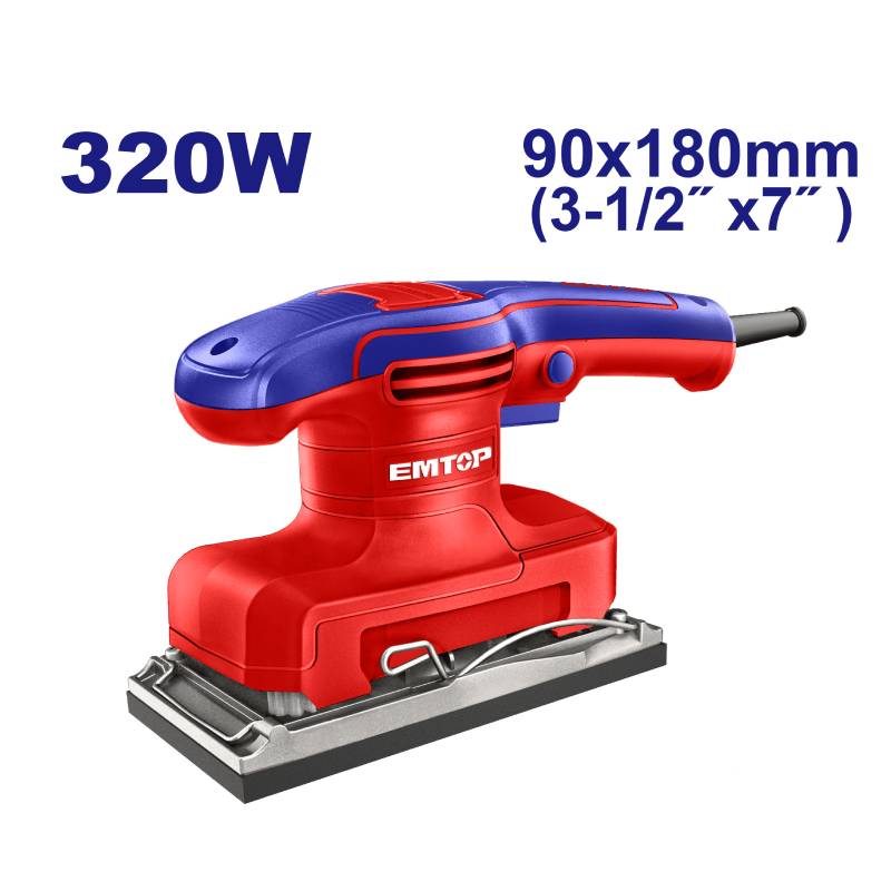 Ponceuse De Finition EMTOP EFSR3206 320W 90x180 mm - Image 2