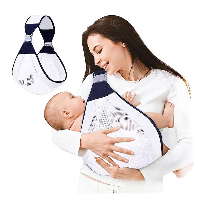 Porte-bébé BABY SLING à Bandoulière - Blanc