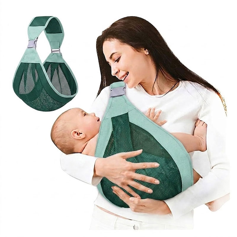 Porte-bébé BABY SLING à Bandoulière - Vert