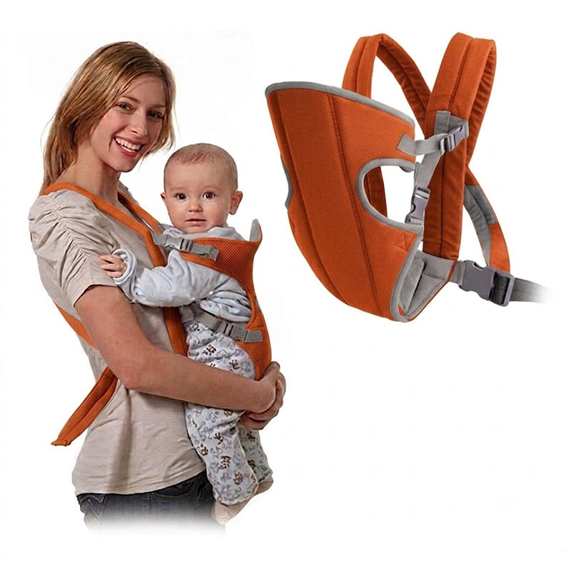 Porte-bébé KANGOUROU 0 à 12 MOIS - Orange
