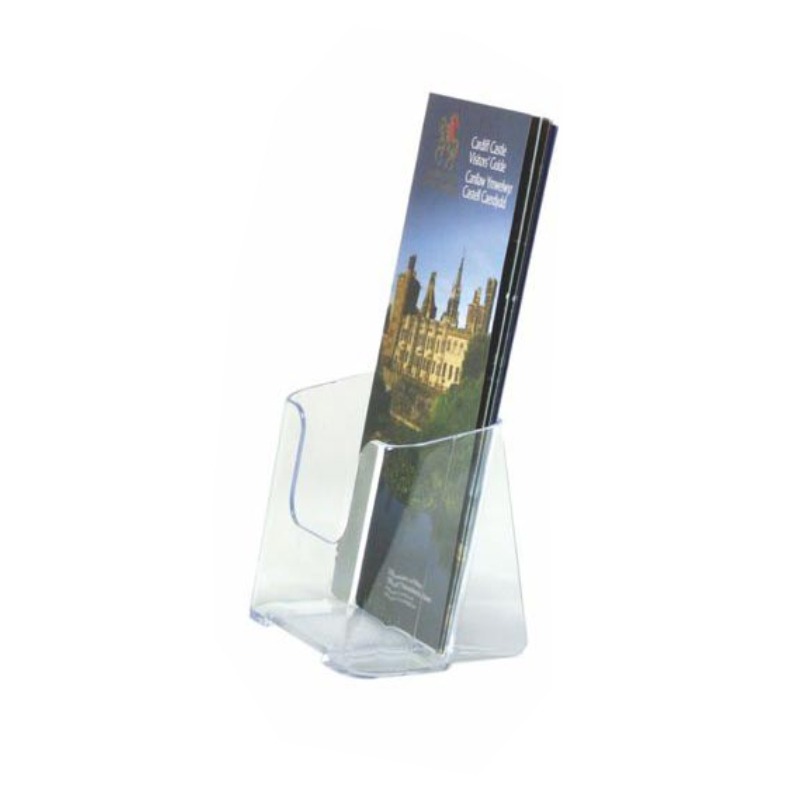 Porte Brochure FAIBO A6 1 Compartiment 20×11,3×8 cm - Transparent 