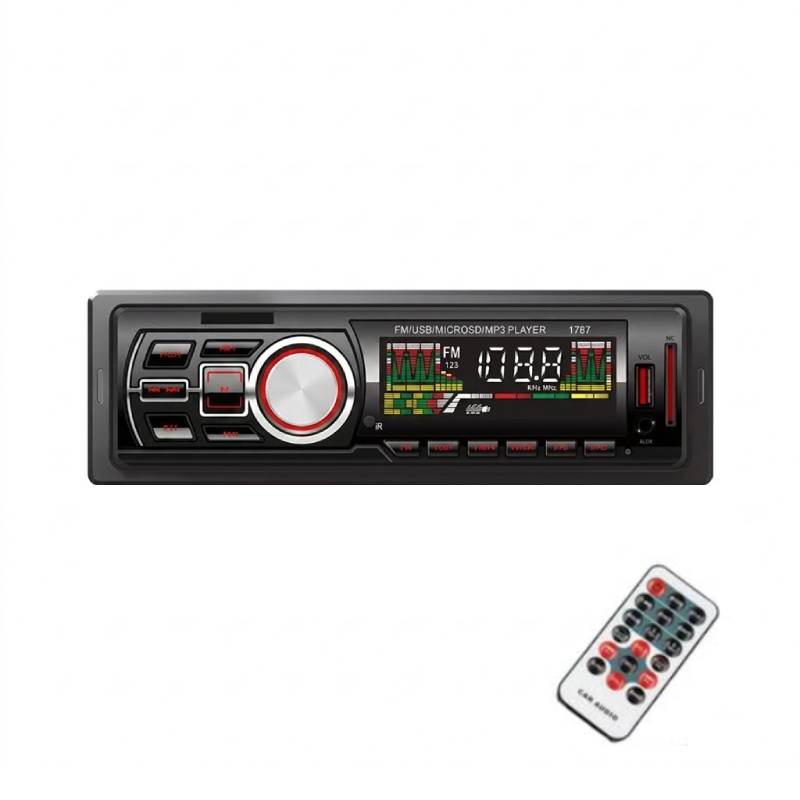 Poste Radio Voiture 1787E Bluetooth Avec Écran LED - Noir