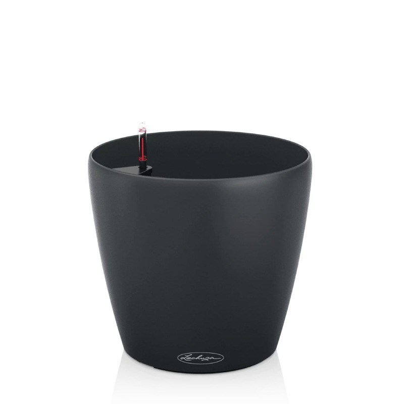 Pot avec Réservoir D’eau LECHUZA CLASSICO Color 18 - Ardoise
