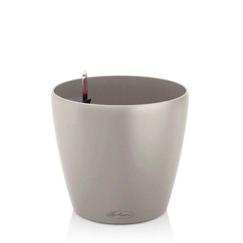 Pot avec Réservoir D’eau LECHUZA CLASSICO Color 21 - Brun Sable