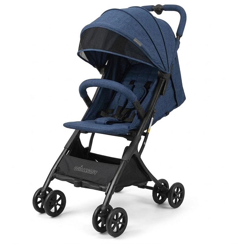 Poussette Compacte Pliable - Bleu