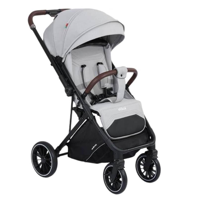 Poussette Bébé KIDILO 6530 - Gris - Image 2