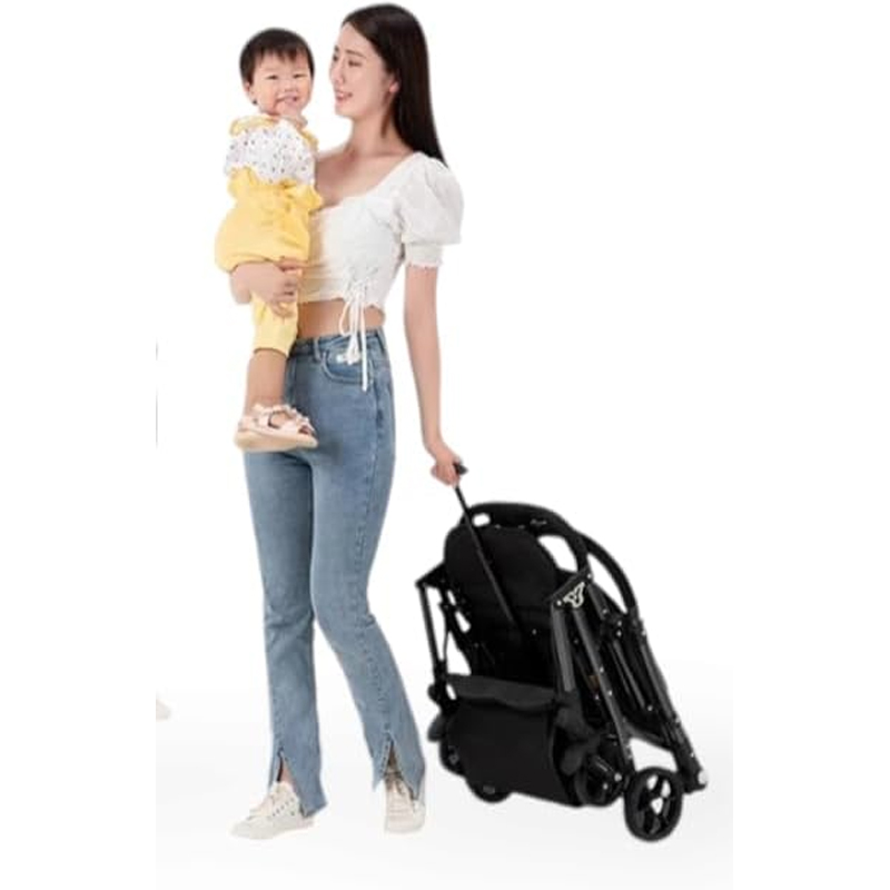 Poussette Bébé KIDILO 6530 - Gris - Image 4