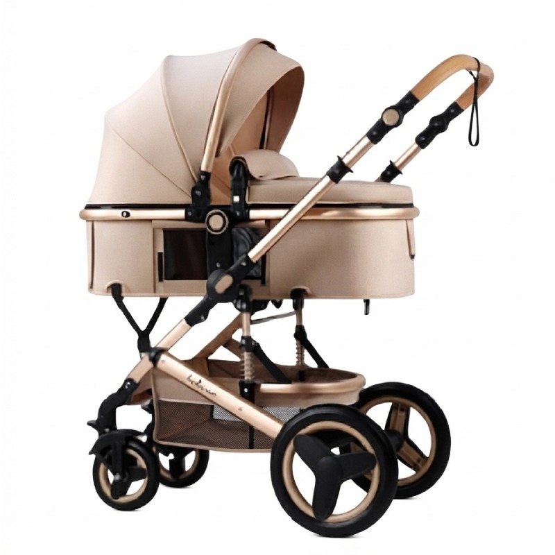 Poussette Landau BELECOO 530-W - Beige, Photo boutique MyTek chez MyTek