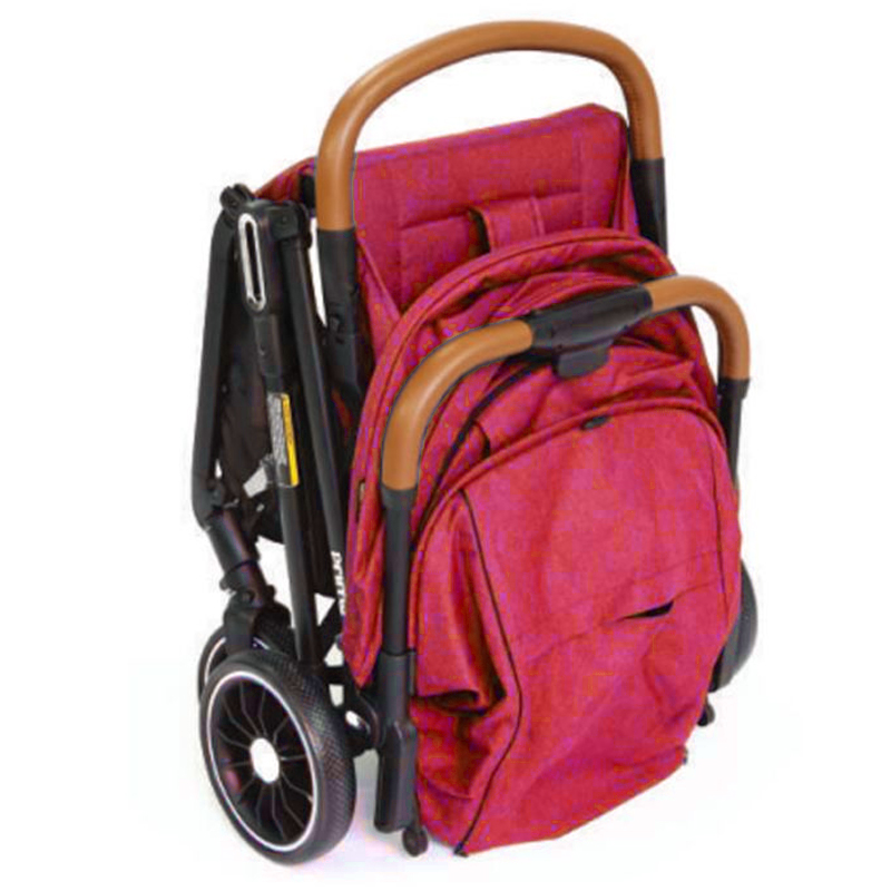 Poussette PRIMA Auto Compact - Rouge - Image 3