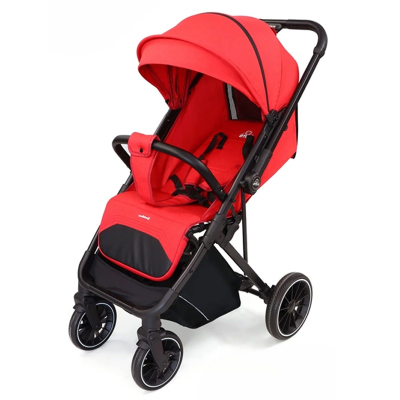 Poussette Bébé Pliable PRIMA Quotidiano PST018 - Rouge - Image 2