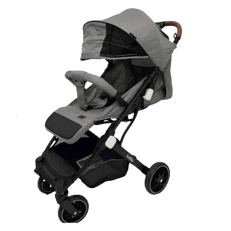 Poussette Valise KIDILO K9G Pliable - Gris Foncé