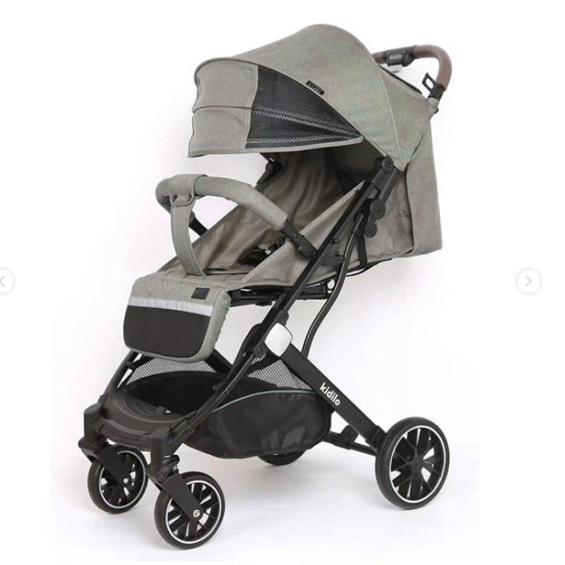 Poussette Valise KIDILO K9G Pliable - Kaki