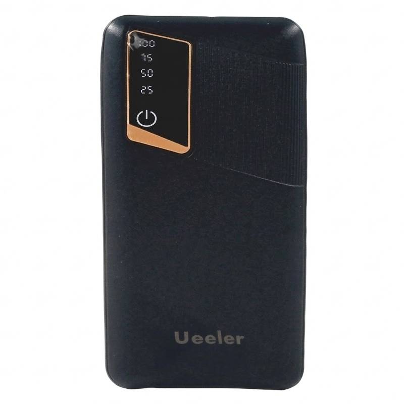 Power Bank Filaire UEELR 10000 mAh avec Afficheur - Noir