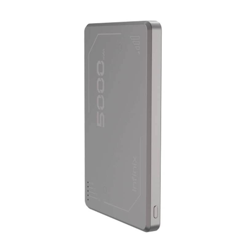 Power Bank INFINIX XP06 SANS FIL 5000mAh - Gris - Image 4