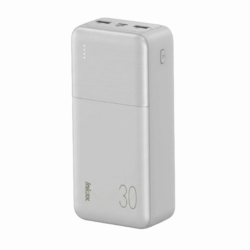 Power Bank INKAX PB-08 30000 mAh Charge Rapide - Blanc 