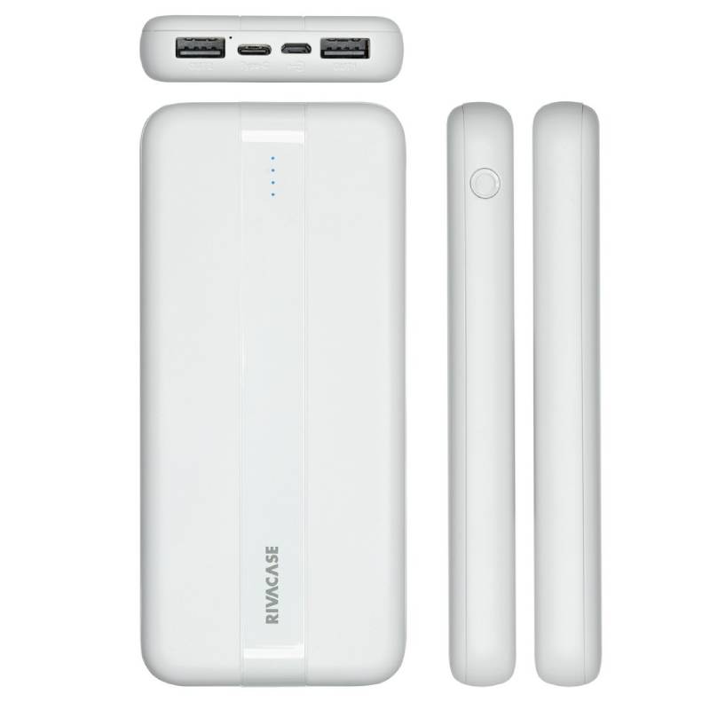 Power Bank RIVAVASE VA2041 10000 mAh - Blanc - Image 4