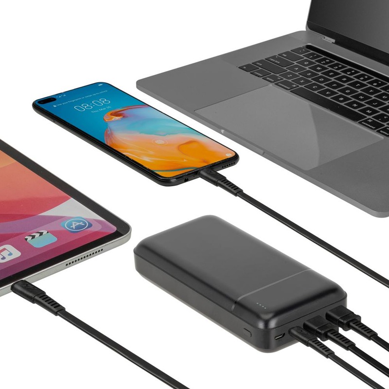 Power Bank RIVAVASE VA2102 22.5W 20000 mAh QC/PD - Noir - Image 6