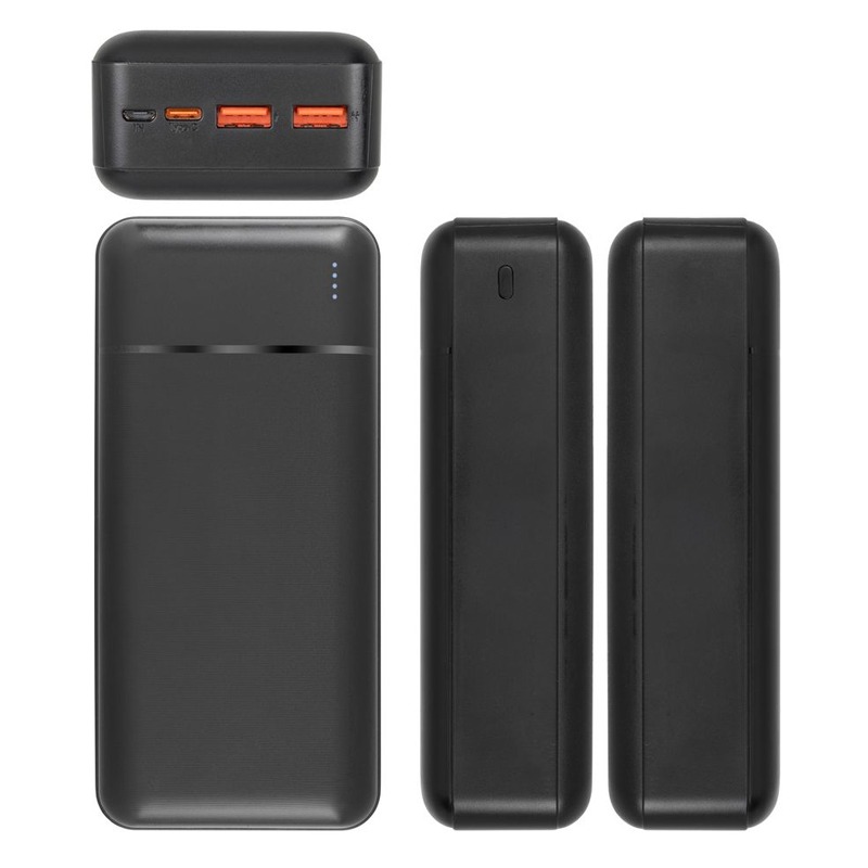 Power Bank RIVAVASE VA2103 22.5W 30000 mAh QC/PD - Noir - Image 5