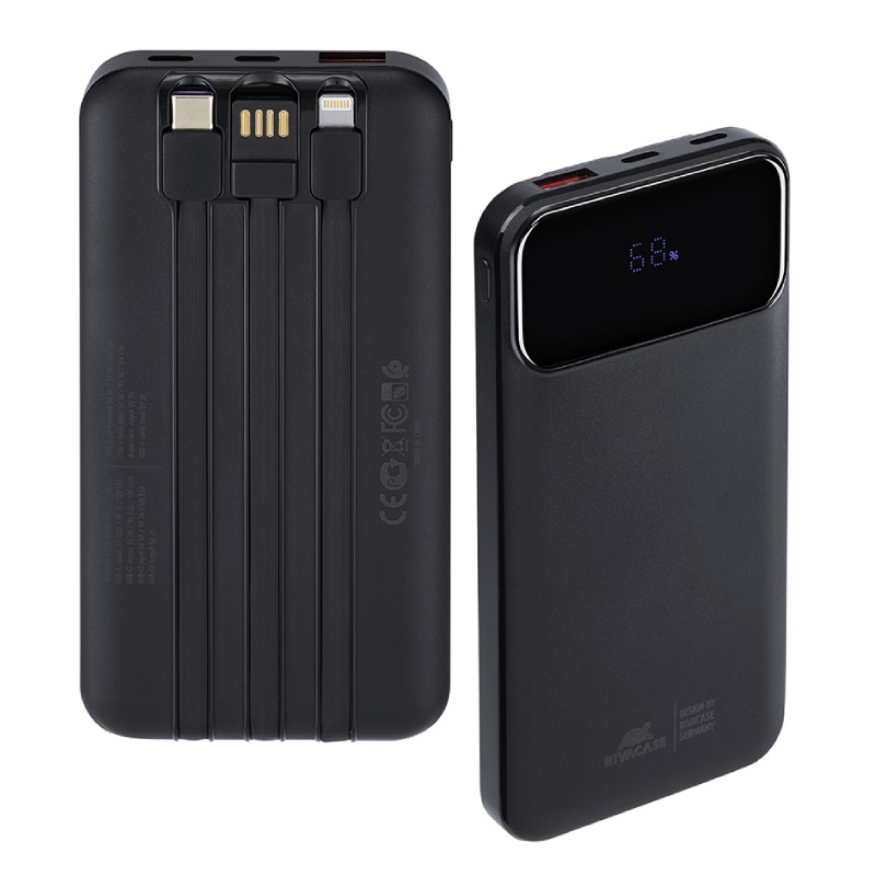 Power Bank RIVAVASE VA2211 10000 mAh - Noir