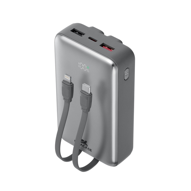 Power Bank RIVAVASE VA2612 20000 mAh 30W - Gris, Photo boutique MyTek chez MyTek
