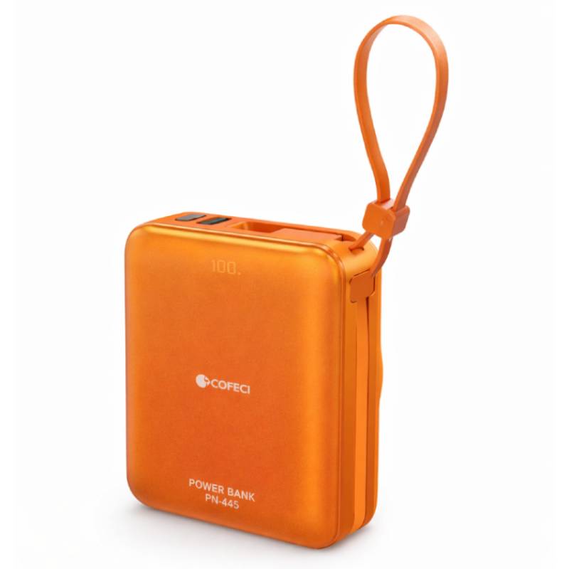 Power bank Sans Fil COTECI IH-145 10000 mAh - Orange
