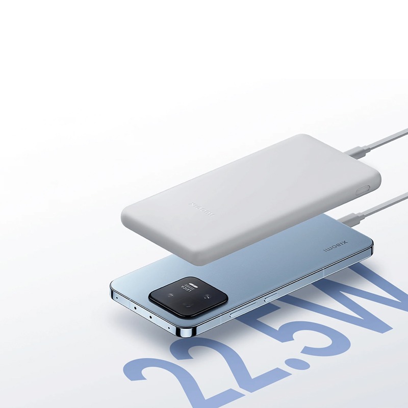 Power Bank XIAOMI BHR9350GL 22.5W Lite 10000 Mah - Blanc - Image 2