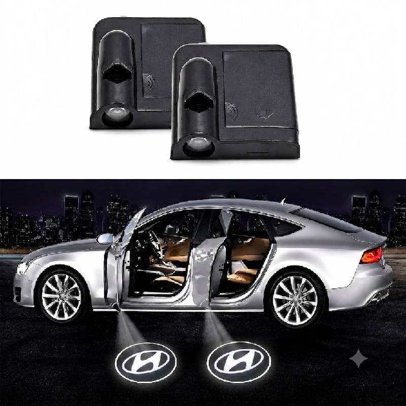 Projecteur de Logo LED Décoratif HYUNDAI pour Portière