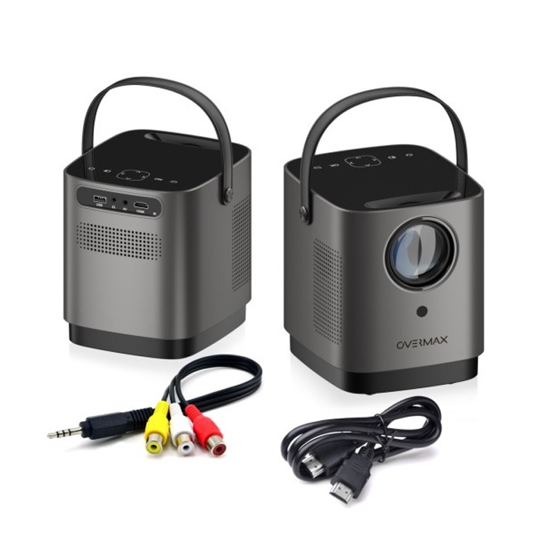 Vidéo Projecteur LED Overmax Multipic 3.6 Wifi - Gris - Image 5
