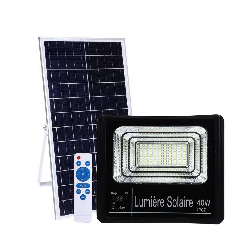 Projecteur Solaire XINYAO 100W Ultra Puissant - Noir