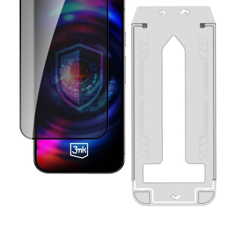 Protection d'écran 3mk Hardglass Privacy pour IPhone 16 PRO MAX - Image 2