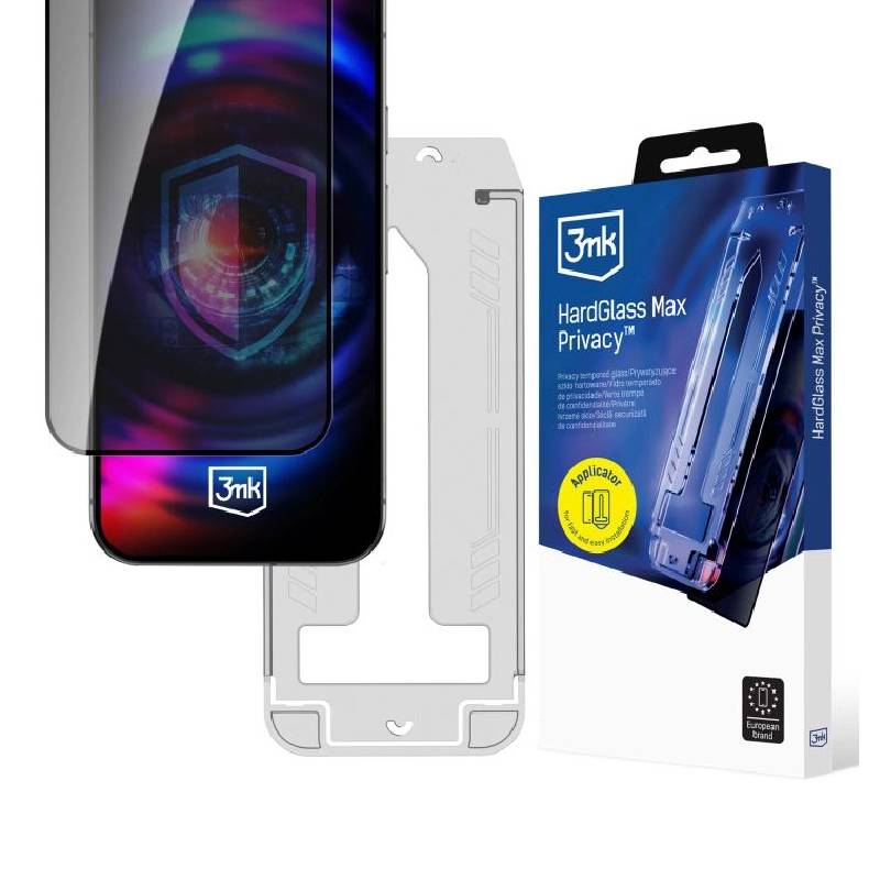 Protection d'écran 3mk Hardglass Privacy pour IPhone 16 PRO MAX