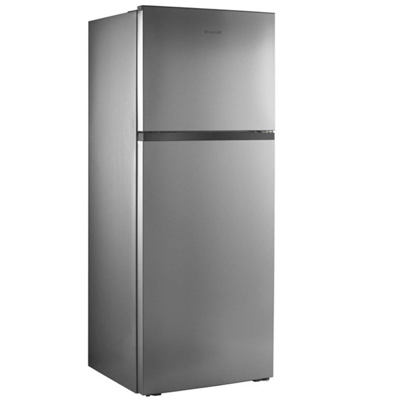 Brandt BDE5110BS - Réfrigérateur 2 portes Brassé, 461 L, classe A+, Inox, Photo boutique MyTek chez MyTek