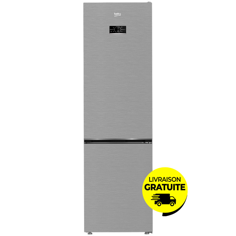Réfrigérateur Combiné BEKO B5RCNA460HSX 407Litres NoFrost - Silver