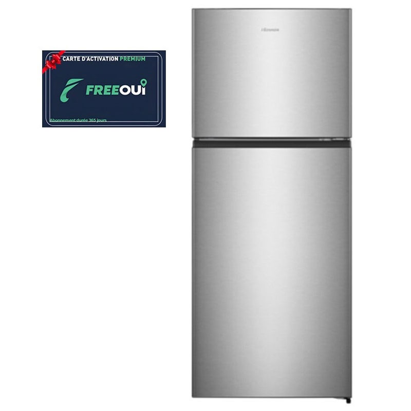 Réfrigérateur HISENSE RD-49WR 375 Litres NoFrost - Inox