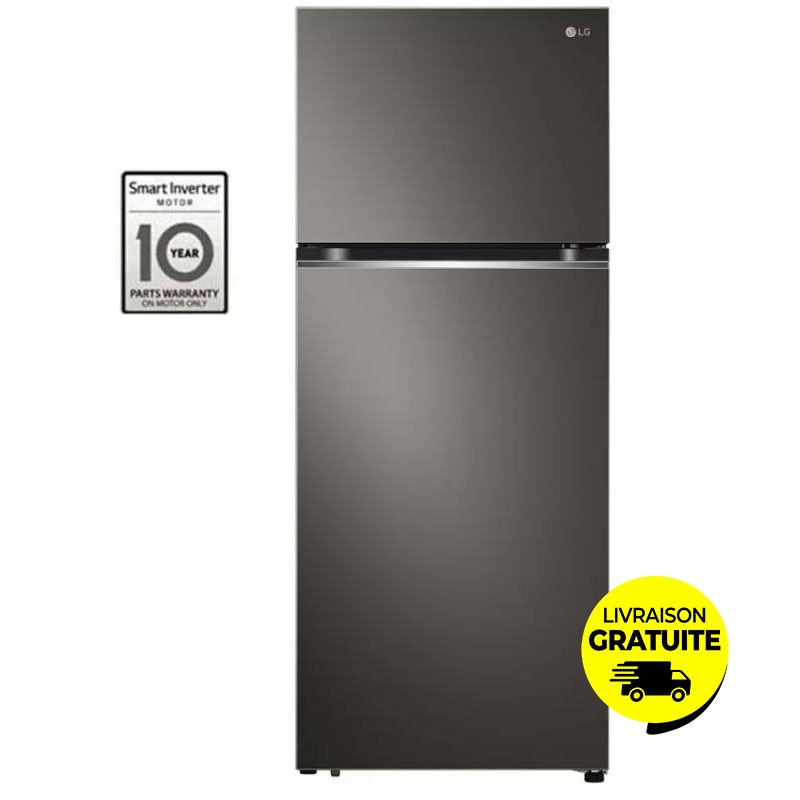 Réfrigérateur Inverter LG GN-B392PXGB 423Litres NoFrost - Noir