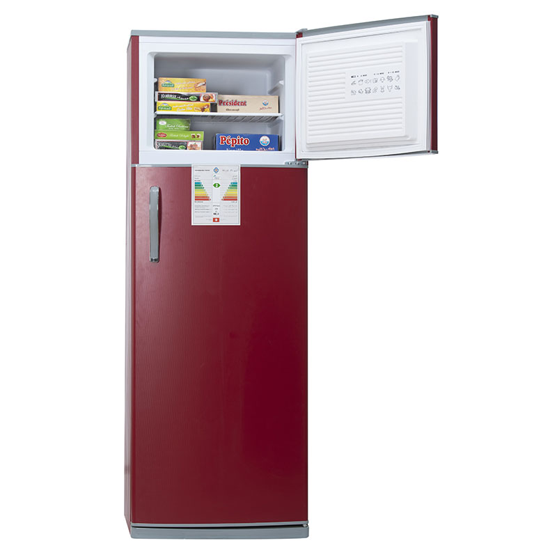 Réfrigérateur MONTBLANC FRG352 350 Litres DeFrost - Rouge - Image 2