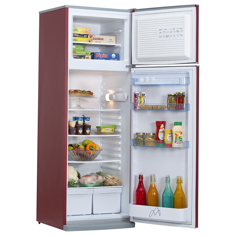 Réfrigérateur MONTBLANC FRG352 350 Litres DeFrost - Rouge - Image 5