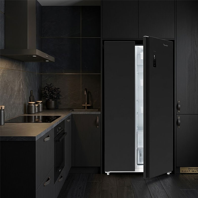 Réfrigérateur Side By Side CONDOR CRS81NDX 640 Litres Nofrost - Dark Inox - Image 4