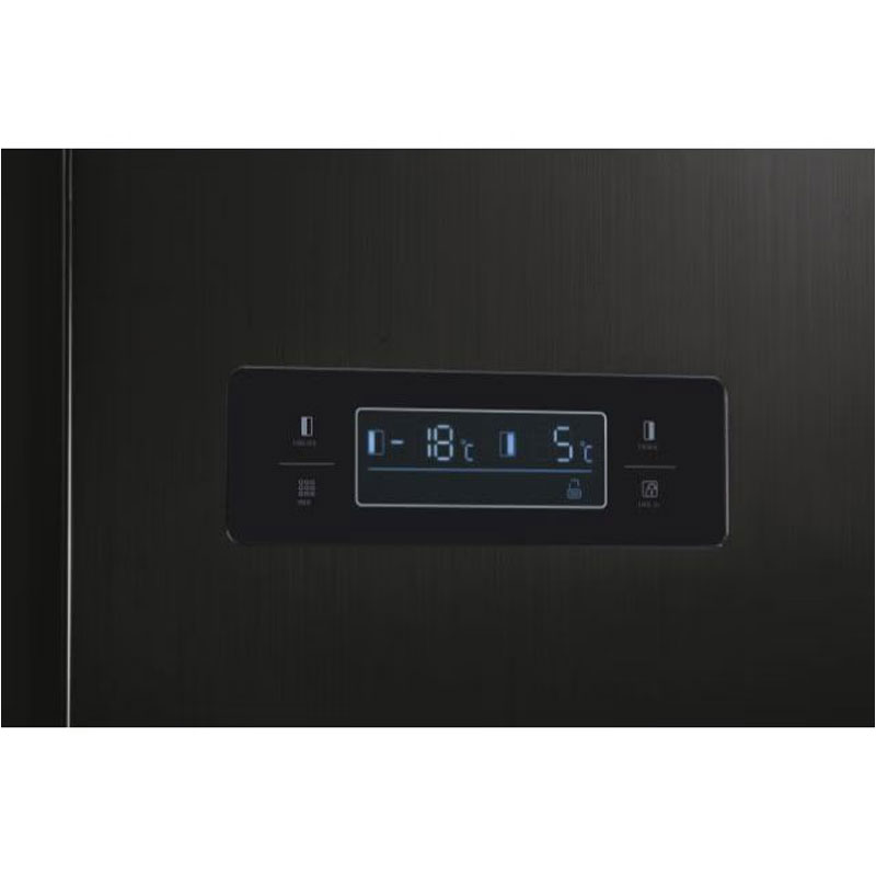 Réfrigérateur Side By Side HOOVER HHSBSO-617BWD 529L NoFrost - Noir - Image 4