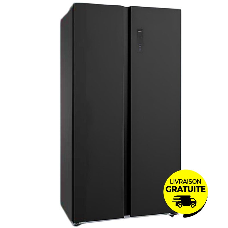 Réfrigérateur Side By Side NEWSTAR SBS560DX 560Litres NoFrost - Dark Silver