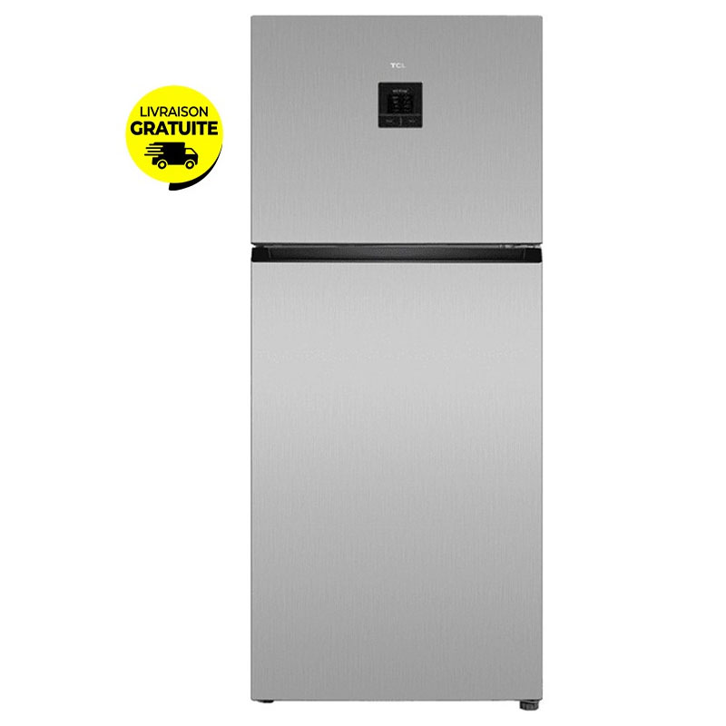 Réfrigérateur TCL P465TMN 465 Litres NoFrost A+++ - Silver