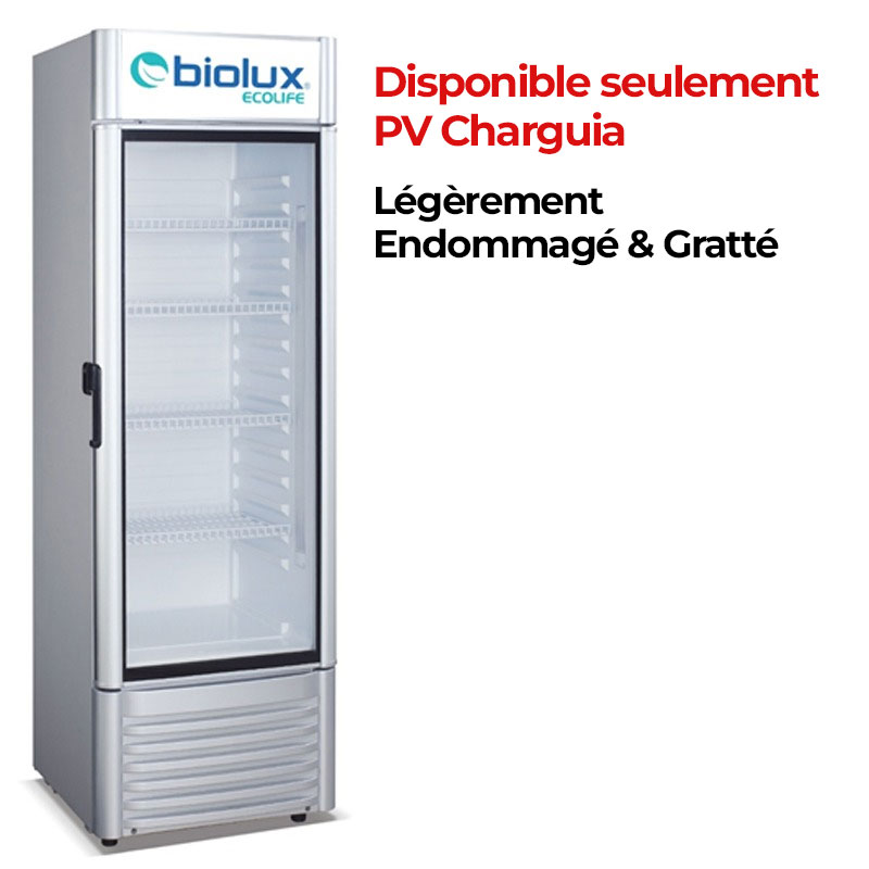 Réfrigérateur Vitrine BIOLUX MVR50NF 352 Litres Nofrost - Gris