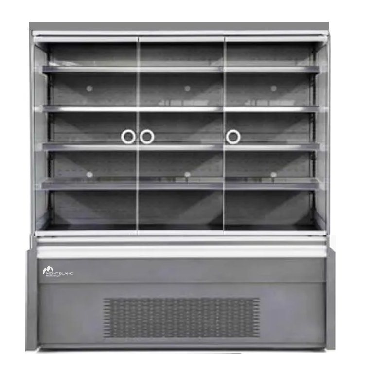 Réfrigérateur Vitrine Ventilé MONTBLANC Jonquille 440-006 - Silver - Image 2