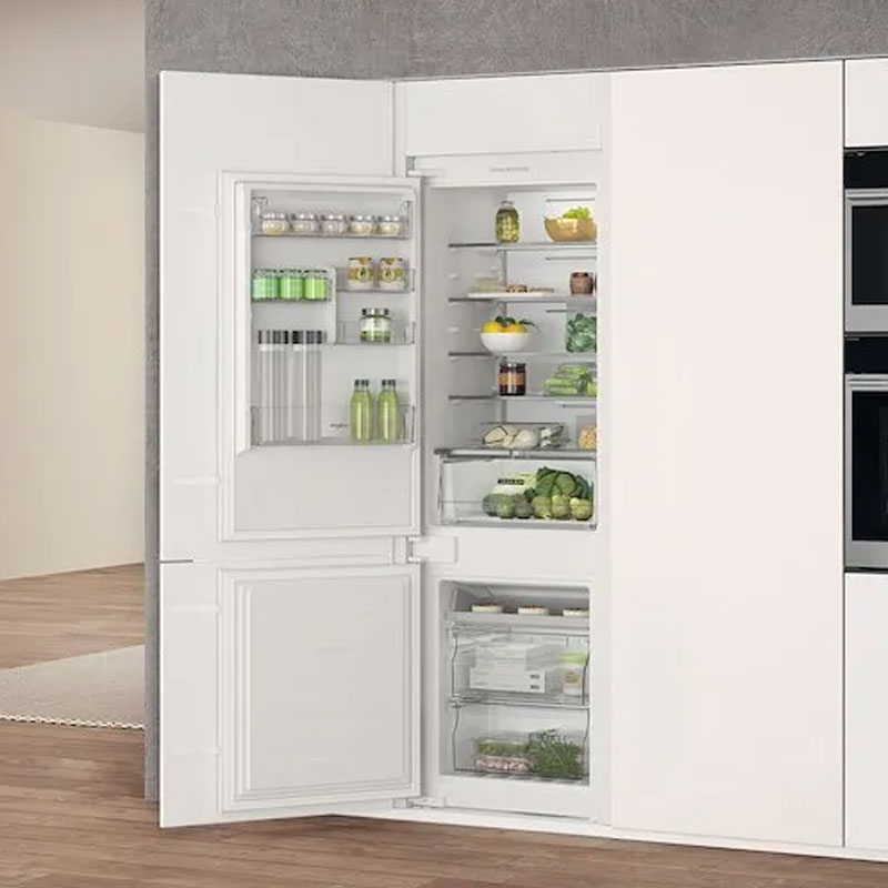 Réfrigérateur Combiné Encastrable WHIRLPOOL WHC18T111 250L NoFrost - Blanc - Image 4