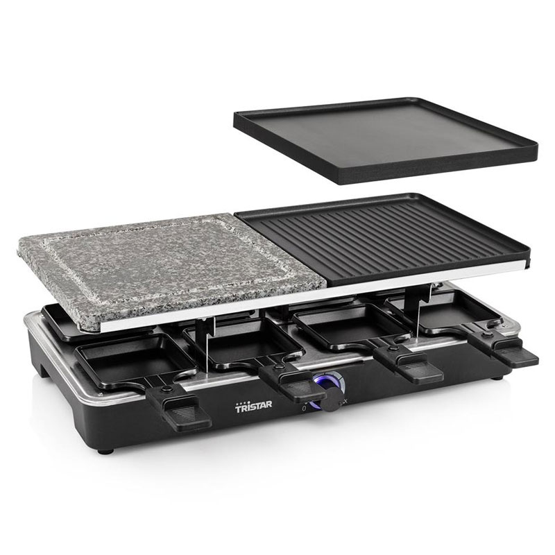 Appareil A Raclette TRISTAR RA-2723 1400W - Noir - Image 3