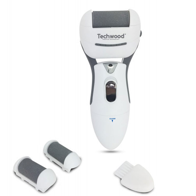 Râpe Électrique Anti-Callosité TECHWOOD 3W - Blanc