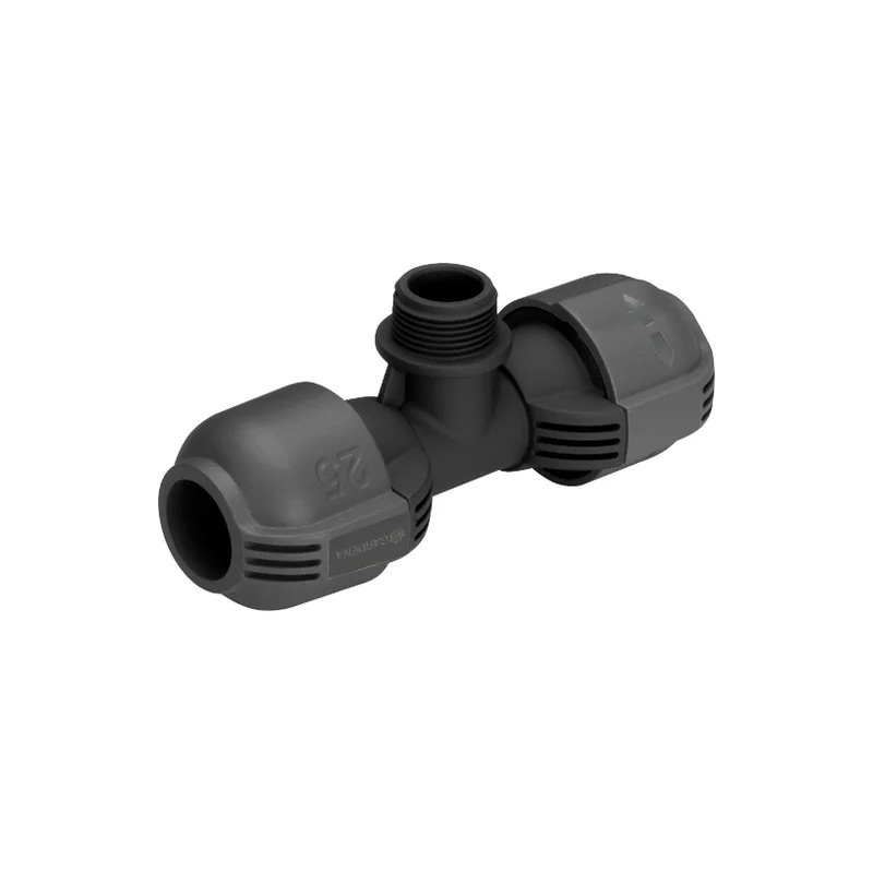 Raccord De Dérivation En T 25 mm GARDENA  x 20/27 Mâle  - 2787-20  